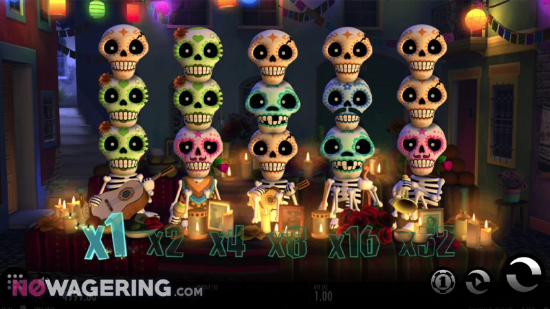 Esqueleto Explosivo Online Slot by Thunderkick