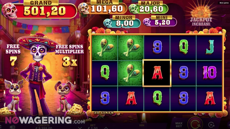 Day of the Dinero Online Slot by Games Global