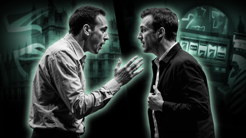 Gambling wars ongoing - Banner