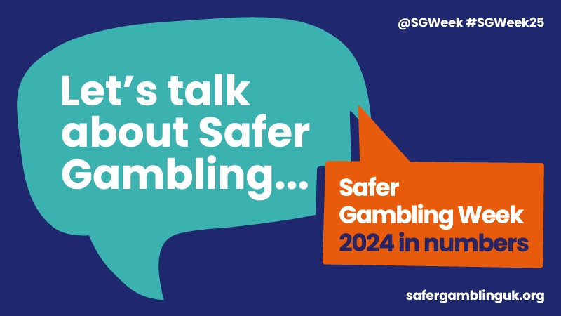 Safer Gambling Week 2024 in numbers - Banner