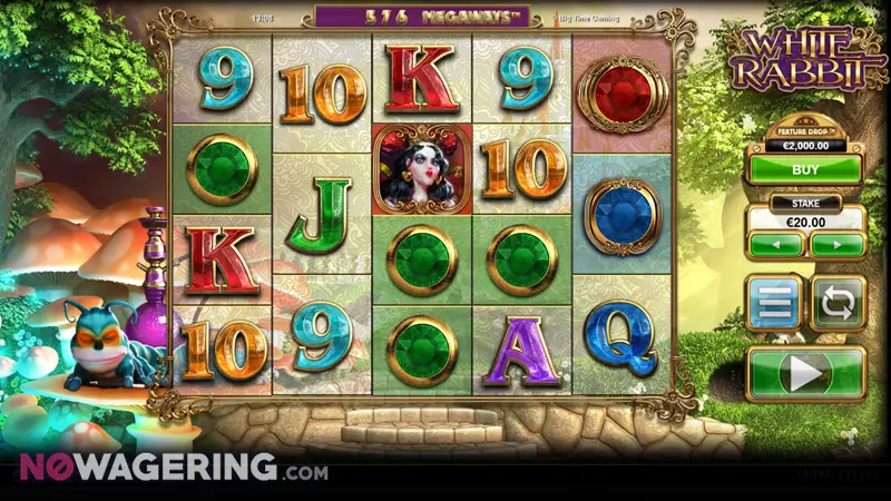 White Rabbit Megaways Online Slot by Big Time Gaming