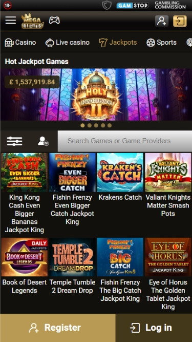 Mega Riches Mobile Screenshot 4