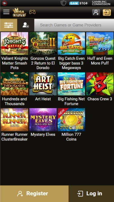 Mega Riches Mobile Screenshot 3