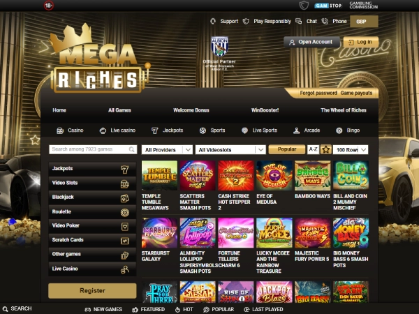 Mega Riches Desktop Screenshot 3