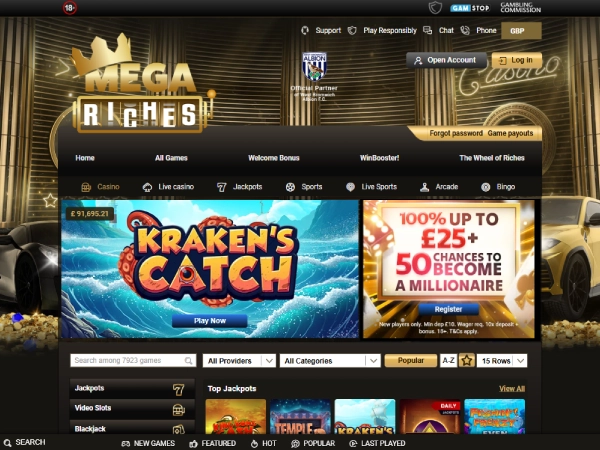 Mega Riches Desktop Screenshot 4