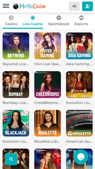 Merlin Casino Mobile Screenshot 4