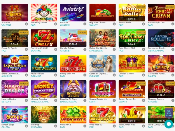 Merlin Casino Desktop Screenshot 2