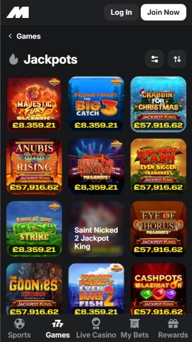 Midnite Casino Mobile Screenshot 4