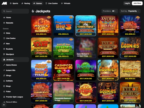 Midnite Casino Desktop Screenshot 4