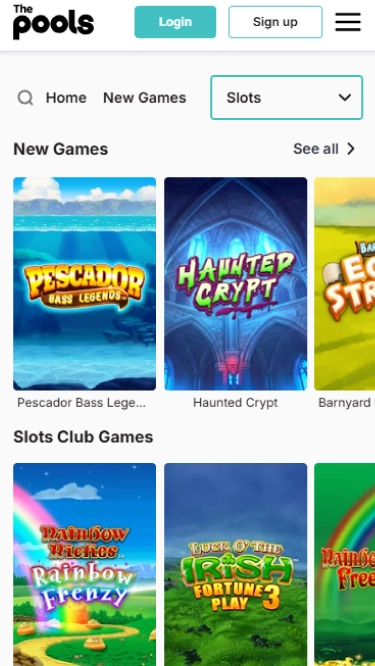 The Pools Mobile Screenshot 2