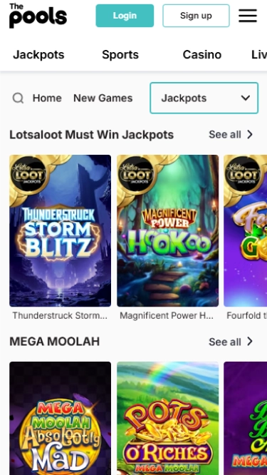 The Pools Mobile Screenshot 3