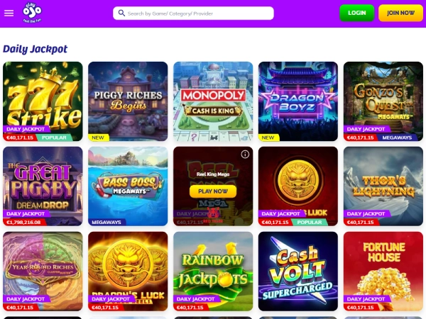 PlayOJO Desktop Screenshot 4