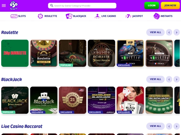 PlayOJO Desktop Screenshot 5